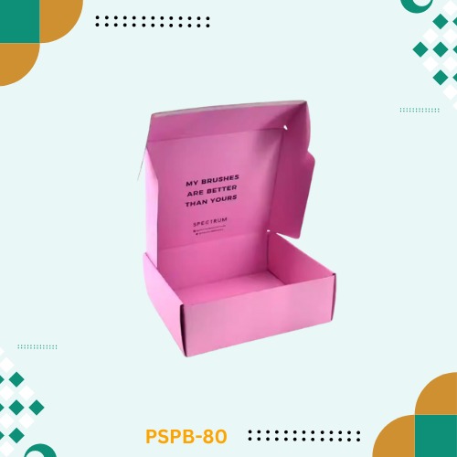 Custom Pink Shipping Packaging Boxes